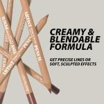 Beauty Glazed 6pcs Nude Brown Lip Liner Makeup Set - Waterproof & Smudge-Proof Matte Pencil, Long-Lasting & Durable, Smooth & Easy Glide, Non-Smudge, Contouring, Filling & Layering (NUDE-PINK Set)