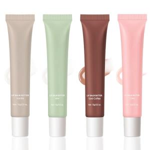 Summer Lip Balm Butter,Long Lasting Moisturizing,Deeply Hydrates &Natural Lip Gloss with Shea Butter Olive Oil,Non-Sticky Soothes Soften Dry Lips.(4PCS)