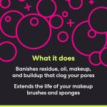 Beautyblender® Solid Charcoal Makeup Cleanser with Scrub Mat