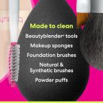 Beautyblender® Solid Charcoal Makeup Cleanser with Scrub Mat