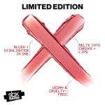 Smashbox Lit Stx Blushlighter | 2-in-1 Creamy Highlighter Stick | For Cheeks & Lips with Dewy Finish, Sunset.jpg, 0.1 Ounce