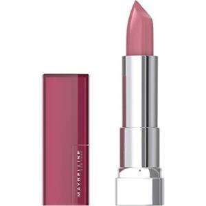 Maybelline Color Sensational Lipstick, Lip Makeup, Cream Finish, Hydrating Lipstick, Romantic Rose, Pink ,1 Count