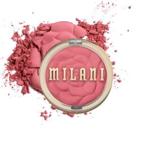 Milani Rose Blush, Powder Blush for Cheeks, Cruelty Free Makeup - Shape, Contour & Highlight Face for a Natural Matte Finish -Wild Rose