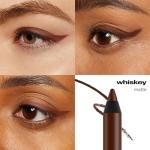 URBAN DECAY 24/7 Glide-On Waterproof Eyeliner Pencil (Whiskey - Dark Brown Matte) - Smudge-Proof, Transfer-Proof, Smooth No-Tug Formula, Hydrating Vitamin E & Jojoba Oil - 0.04 Oz