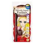 Heroine Make by KISSME Liquid Eyeliner Pen with Ultra-Fine 0.1mm Tip, Waterproof Eyeliner for Sensitive Skin, Cat Eye Liner for Long Lasting Wear, Made in Japan, Brown Black SMOOTH, 1 Count