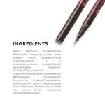 Heroine Make by KISSME Liquid Eyeliner Pen with Ultra-Fine 0.1mm Tip, Waterproof Eyeliner for Sensitive Skin, Cat Eye Liner for Long Lasting Wear, Made in Japan, Brown Black SMOOTH, 1 Count