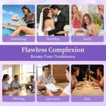 Tattoo Cover Up Makeup, Body Coverage Perfector Waterproof for Leg & Body Makeup, Bruise Scar Make up Tattoo Concealer Skin Full Coverage with Long Lasting 3.5oz, Bronze Radiance