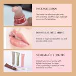 Summer Lip Balm Butter,Long Lasting Moisturizing,Deeply Hydrates &Natural Lip Gloss with Shea Butter Olive Oil,Non-Sticky Soothes Soften Dry Lips.(4PCS)