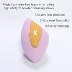 RockFancy Beauty Sponge Blender For Makeup Blending And Foundation, Full Coverage And Flawless Application Of Cosmetics, Cruelty-Free Makeup Puff Made From Latex-Free PU