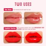Ruby Kisses Broadway Vita-Lip Tinted Lip Gloss Set (3 Pack Cocoa, Butter, Chocolate) Ultra-Hydrating Coconut + Jojoba Oil & Soothing Formula with Vitamins, High-Shine Non-Sticky Finish Lip Balm