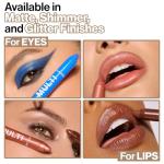 wet n wild Color Icon Cream Eyeliner Eyeshadow Multi-Stick, Moisturizing, Nourishing Velvety Cream-to-Powder Buildable & Blendable Formula, Cruelty-Free & Vegan - Nudie Culture