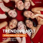 MISSHA M Perfect Cover BB Cream No.23 Natural Beige -Light/Medium with Cool/Neutral Undertone SPF 42 PA +++ 1.69 Fl Oz - Tinted Moisturizer for face with SPF