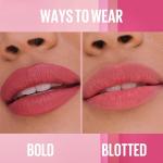 MAYBELLINE Serum Lipstick, Hydrating Lip Makeup with 8HRs of Lip Plumping Moisture with Hyaluronic Acid + Oil Blend, Make It Work (Midtone Rosey Mauve Satin)