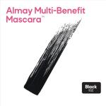 Almay Mascara, Volume, Length, Definition & Conditioning, Multi-Benefit Eye Makeup, Hypoallergenic and Fragrance-Free, 502 Black