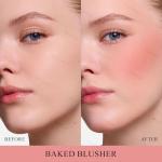 KYDA Baked Blush Palette, Marbleized Matte Blush, Buildable Natural Glow Cheek Color, Matte Stain Blusher Makeup, Long-wearing Smooth Coverage, Blend Seamlessly, Skin Glow Makeup Palette, Berry Canvas