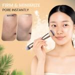 Club Suppin Translucent Pressed Powder Foundation + Overnight Skincare, Makeup Setting Powder & Matte Face Powder with Shea Butter, Amino Acids& Aloe Extract from Japanese Skincare Orange PLUSH