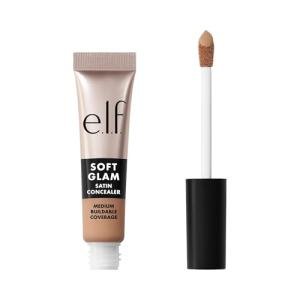 e.l.f. Soft Glam Satin Concealer, Medium Coverage For Blemishes & Under-Eye, Crease-Resistant, Long Lasting, Vegan & Cruelty-Free, 25 Light Neutral
