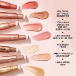 Charlotte Tilbury Hollywood Superstar Glow Makeup Kit - Limited-Edition Mini Beauty Light Wand Duo in Pinkgasm & Spotlight - Dewy Highlighter & Blush with Glow Gel Technology