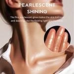 Eshioh Body Highlighter Liquid，Long Lasting Moisturizing Face & Body Luminizer, Lightweight Formula without smudging，Waterproof 02#Deep Bronze