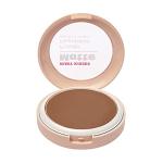 Ruby Kisses Matte Powder Foundation, Honey Brown, 8 Shades, Sponge & Mirror Included, Full Coverage, Versatile Pressed Powder Finisher
