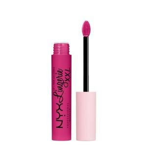 NYX PROFESSIONAL MAKEUP Lip Lingerie XXL Matte Liquid Lipstick - Pink Hit (Cool Toned Hot Pink)