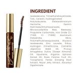 HEROINE MAKE by KISSME Brown Mascara Waterproof with Curvy Brush for Eye Makeup for Women, Mascara Volume & Length Defining Fiber Long-lasting False Eyelash Effect, Made in Japan, 1 EA