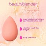 Beautyblender® | Papaya Beauty Blender Makeup Sponge, Super-Soft Foam Easily Blends Foundations, Powders & Creams, Made in USA, Reusable, Washable, Streak Free Application, Vegan, Cruelty Free