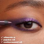 URBAN DECAY 24/7 Glide-On Waterproof Eyeliner Pencil (Smoke - Deep Gray Matte) - Smudge-Proof, Transfer-Proof, Smooth No-Tug Formula, Hydrating Vitamin E & Jojoba Oil - 0.04 Oz