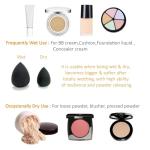 RockFancy Beauty Makeup Sponge, Super Soft Beauty Blender for Liquid & Foundation, Wonder Puff for Streak-Free Coverage Latex-Free, Cruelty-Free & Vegan