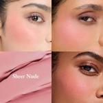 Exmiloo Liquid Blush - Lightweight Liquid Blush for Cheeks - Long-Lasting Liquid Matte Blush Makeup, Blendable & Buildable, Vegan & Cruelty-Free, Sheer Nude