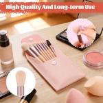Oqqlin 24 Sets Travel Makeup Brush Set Bulk, Mini Face Makeup Brushes with Storage Bags Soft Synthetic Fiber Make up Brush for Women Girls Party,Wedding, Bridal Shower
