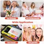 Oqqlin 24 Sets Travel Makeup Brush Set Bulk, Mini Face Makeup Brushes with Storage Bags Soft Synthetic Fiber Make up Brush for Women Girls Party,Wedding, Bridal Shower