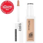 Maybelline Super Stay Liquid Concealer Makeup, Full Coverage Concealer, Up to 30 Hour Wear, Transfer Resistant, Natural Matte Finish, Oil-free, Available in 16 Shades, 25, 1 Count