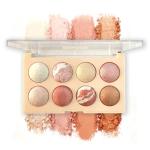 K'APEINE 8 Colors Baked Powder Palette, Pink Gold Brown Face Highlighter Eyeshadow Blush Contour Makeup Palette All Face Baked Makeup Kit Blendable Highlighter for Women Daily, Parties,Festivals-02#