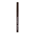 Neutrogena Intense Gel Eyeliner, Eye Makeup with Antioxidant Vitamin E, Bold Precision Eyeliner, Smudge- and Water-Resistant, Dark Brown, 0.004 oz