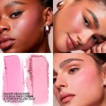 P4trick Ta.- Major Headlines Double-Take Creme & Powder Blush Duo - Versatile Blush for Face, Cream & Powder Formula for Long-Lasting, and Radiant Finish Color: Just Enough (Soft Blue Pink)