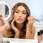 Molain 9Pcs Eyeliner Brush Set, Fine Angled Eyeliner Brush Ultra Thin Slanted Angled Eyeliner Makeup Brushes Set Fine Point Eyebrow Brushes Eye Makeup Tool with Synthetic Bristles