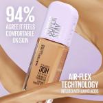 Maybelline Super Stay Lumi-Matte Foundation, Lightweight and Buildable Full Coverage Foundation Makeup For Up To 30HR Wear, 120, 1 Count