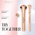 SELESTIA BEAUTY Black Liquid Eyeliner Pencil Queen Cobra – Long-Lasting – Quick-Drying, No Flaking – Thin Applicator & Intense Color – 0.016 fl.oz