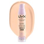NYX PROFESSIONAL MAKEUP Bare With Me Concealer Serum, Concealer Makeup For Up To 24Hr Hydration - Fair