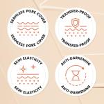 TIRTIR Mask Fit Ai Filter Cushion Foundation | AI-Like Semi-Matte Finish - Up to 72-Hour Medium to Full Coverage Korean BB Cushion Make up Beauty, #23N Sand, 0.63 Fl Oz