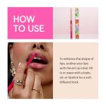 Winky Lux pH Blurring Lip Liner, Color Changing, Natural Lip Pencil for Softly Diffused plump lips, with Hyaluronic Acid, Jojoba Oil & Vitamin E, Hydrating, Clean Beauty, Cruelty-Free, Vegan