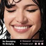 WINKGIGGLE Black Eyeliner No Budge Retractable Eye Liner, Creamy Pigmented & Waterproof Creates Bold & Defined Lines Vegan & Cruelty-Free Easy to Apply （Black）