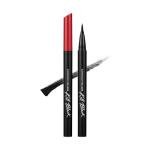 CLIO Superproof Pen Liquid Eyeliner, Ultra Precision Sponge Tip, One Stroke High Pigment Color, Waterproof Smudge Proof Long Wear, Fast Dry Formula, Sharp Wing Tightline Definition (001 Black)