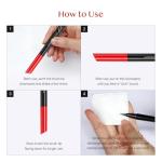 CLIO Superproof Pen Liquid Eyeliner, Ultra Precision Sponge Tip, One Stroke High Pigment Color, Waterproof Smudge Proof Long Wear, Fast Dry Formula, Sharp Wing Tightline Definition (001 Black)