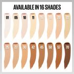 Maybelline Super Stay Liquid Concealer Makeup, Full Coverage Concealer, Up to 30 Hour Wear, Transfer Resistant, Natural Matte Finish, Oil-free, Available in 16 Shades, 22, 1 Count