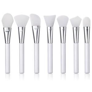 7 PCS Silicone Face Mask Applicator Face Mask Brush Applicator Faces Spatula Multiple Brush Heads for Mud, Clay, Body Lotion, Bb Cream