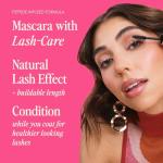 Grande Cosmetics GrandeMASCARA Conditioning Peptide Mascara - Buildable Volume & Length, Water-Resistant & Clump-Free - Lash & Extension Friendly, Black (0.20 oz)