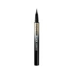 Absolute New York MELL01 Insanely Black Drawing Felt Liquid Eyeliner, Waterproof and Smudegeproof, Long Lasting, Contact Lens Friendly Liquid Eyeliner