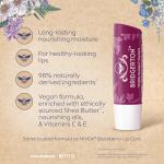 NIVEA Blackberry Pie Lip Balm, Nourishing Lip Care, Bridgerton Limited Edition Tinted Lip Balm with Blackberry Flavor and Shea Butter, 3-in-1 Moisture, Repair and Color, 0.17 Oz Stick
